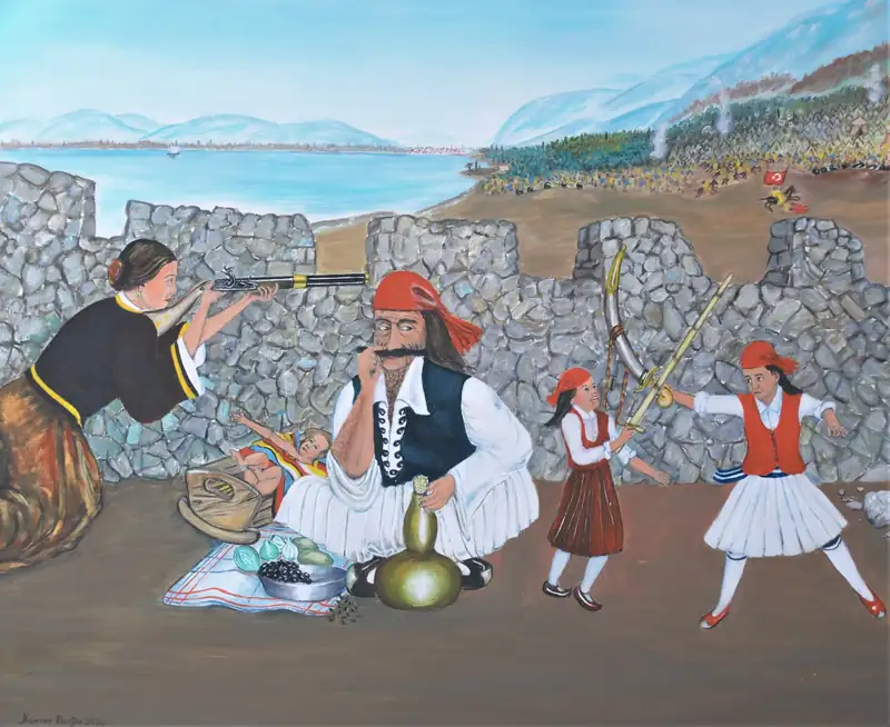 Η Μεσολογγίτισσα