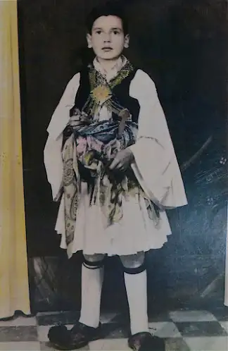 Ο ζωγράφος σε νεαρή ηλικία