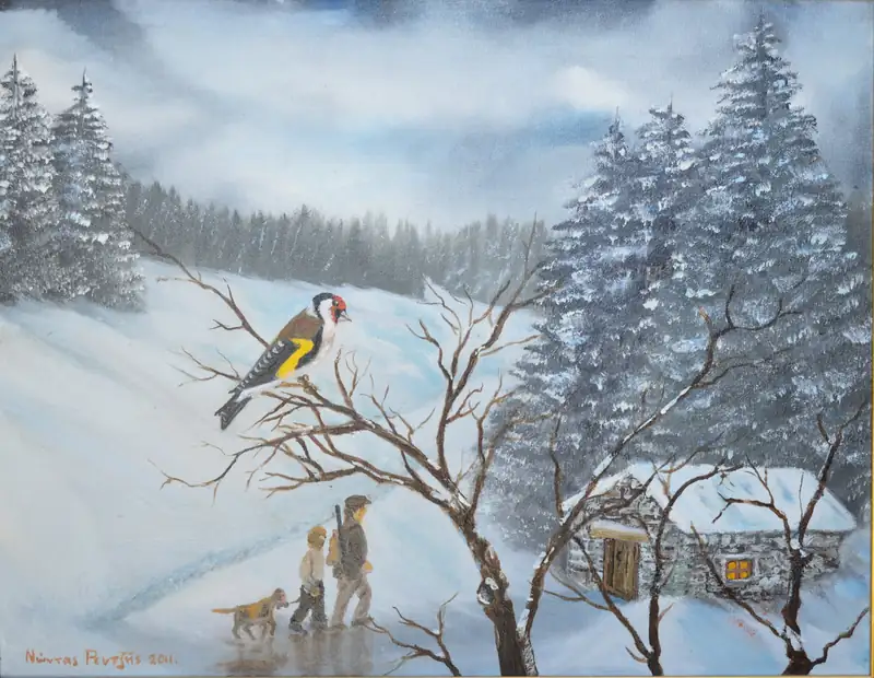 Ψιχουλάκι στον χιονιά