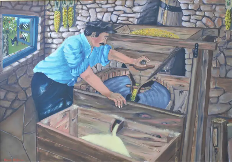 Άλεσμα καλαμποκιού