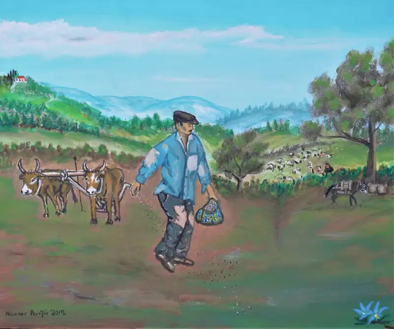 Σπορά σιταριού το φθινόπωρο