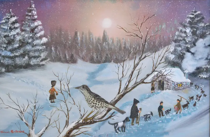 Η ζωή στο χιόνι